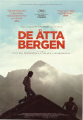 Le otto montagne 2022 movie poster Lupo Barbiero Cristiano Sassella Elena Lietti Felix van Groeningen Mountains