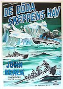 Sea of Lost Ships 1955 movie poster John Derek Ships and navy