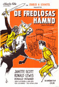 De fredlösas hämnd 1963 poster Janette Scott Ronald Lewis Ronald Howard Nathan Juran