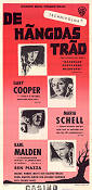 De hängdas träd 1959 poster Gary Cooper Maria Schell Karl Malden Delmer Daves