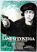 The Emigrants 1921 movie poster Jenny Hasselqvist Lars Hanson Mauritz Stiller Guns weapons