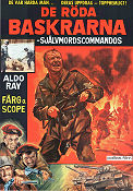 De röda baskrarna 1968 poster Aldo Ray Tano Cimarosa Camillo Bazzoni Krig