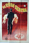 De röda skorna 1948 poster Anton Walbrook Moira Shearer Affischkonstnär: Walter Bjorne Balett