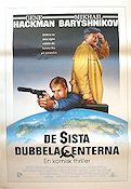 De sista dubbelagenterna 1991 poster Gene Hackman Mikhail Baryshnikov Kurtwood Smith Nicholas Meyer Agenter