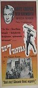 De sju tappra 1958 movie poster Gary Cooper Rita Hayworth