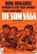 De som våga 1954 poster Dirk Bogarde Denholm Elliott Akim Tamiroff Lewis Milestone