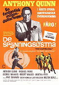 De spänningslystna 1967 poster Anthony Quinn Faye Dunaway Michael Parks Elliot Silverstein