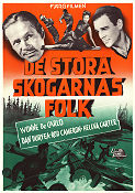 De stora skogarnas folk 1948 poster Yvonne De Carlo Dan Duryea Rod Cameron George Sherman