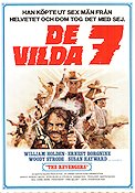 The Revengers 1972 movie poster William Holden Ernest Borgnine Woody Strode Daniel Mann
