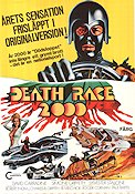 Death Race 2000 1975 movie poster David Carradine Sylvester Stallone Simone Griffeth Roger Corman Cars and racing Cult movies