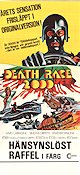Death Race 2000 1975 movie poster David Carradine Sylvester Stallone Simone Griffeth Roger Corman Cars and racing Cult movies