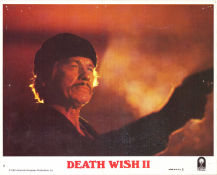 Death Wish II 1982 lobby card set Charles Bronson Jill Ireland Vincent Gardenia Michael Winner