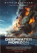 Deepwater Horizon 2016 movie poster Mark Wahlberg Kurt Russell Douglas M Griffin Peter Berg