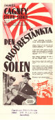 Blood on the Sun 1945 movie poster James Cagney Sylvia Sidney Porter Hall Frank Lloyd