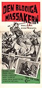 Den blodiga massakern 1962 poster Jeanne Crain John Drew Barrymore Pierre Brice Fernando Cerchio