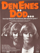 Den enes död 1980 movie poster Jan Waldekranz Agneta Ekmanner Christer Boustedt Stellan Olsson