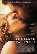 The English Patient 1997 movie poster Ralph Fiennes Juliette Binoche Willem Dafoe Kristin Scott Thomas Anthony Minghella Romance