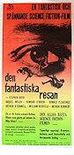 Fantastic Voyage 1966 movie poster Raquel Welch Stephen Boyd Edmond O´Brien Richard Fleischer Travel