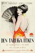 Den farliga leken 1923 poster Bebe Daniels Lewis Stone William de Mille Eric Rohman art