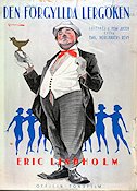 Den förgyllda lergöken 1924 movie poster Eric Lindholm