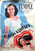 Miss Annie Rooney 1942 movie poster Shirley Temple Eric Rohman art