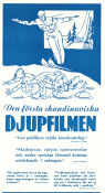 Den första skandinaviska djupfilmen 1950 movie poster 3-D Documentaries Winter sports
