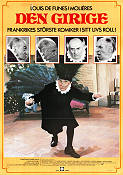 L´avare 1980 movie poster Louis de Funes Writer: Moliére