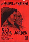 The Good Earth 1937 movie poster Paul Muni Luise Rainer Walter Connolly Victor Fleming