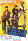 The Good the Bad and the Ugly 1966 movie poster Clint Eastwood Lee Van Cleef Eli Wallach Sergio Leone