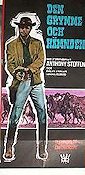 Den grymme och hämnden 1969 movie poster Anthony Steffen