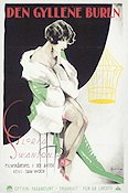 Den gyllene buren 1922 poster Gloria Swanson