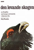 Den levande skogen 1966 movie poster Stig Wesslén Birds Documentaries