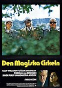Den magiska cirkeln 1970 movie poster Olof Willgren Gösta Bredefeldt Thomas von Brömssen Margaretha Krook