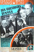 Den ödesdigra timmen 1936 poster Loretta Young Franchot Tone