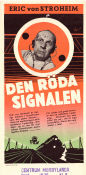 Le signal rouge 1949 movie poster Erich von Stroheim Denise Vernac Frank Villard Ernst Neubach Film Noir