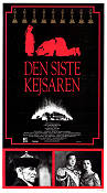 The Last Emperor 1987 movie poster John Lone Joan Chen Peter O´Toole Peter O´Toole Bernardo Bertolucci Asia