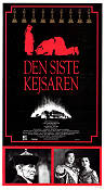 Den siste kejsaren 1987 poster John Lone Joan Chen Peter O´Toole Peter O´Toole Bernardo Bertolucci Asien