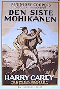 The Last of the Mohicans 1932 movie poster Harry Carey Edwina Booth