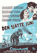 D-Day the Sixth of June 1956 movie poster Robert Taylor Richard Todd Dana Wynter Henry Koster War