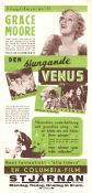 One Night of Love 1934 movie poster Grace Moore Tullio Carminati Lyle Talbot Victor Schertzinger
