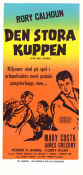 Den stora kuppen 1957 poster Rory Calhoun Mary Costa James Gregory Robert Stevens Film Noir