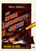 The Great Locomotive Chase 1956 poster Fess Parker Francis D Lyon