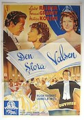 The Great Waltz 1939 movie poster Luise Rainer Fernand Gravey Dance