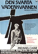 Den svarta väderkvarnen 1974 poster Michael Caine Donald Pleasence Delphine Seyrig Don Siegel