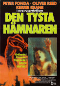 Den tysta hämnaren 1983 poster Peter Fonda Oliver Reed Kerrie Keane William Fruet Ormar