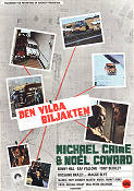 The Italian Job 1969 movie poster Michael Caine Noel Coward Benny Hill Peter Collinson Cars and racing Cult movies