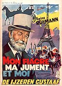Der Eiserne Gustav 1958 movie poster Heinz Rühmann