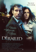 Derailed 2005 movie poster Clive Owen Jennifer Aniston Vincent Cassel Mikael Håfström