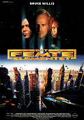 The Fifth Element 1997 movie poster Bruce Willis Gary Oldman Milla Jovovich Luc Besson