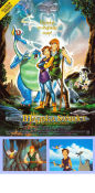 Quest for Camelot 1998 movie poster Jessalyn Gilsig Frederik Du Chau Animation Dinosaurs and dragons
